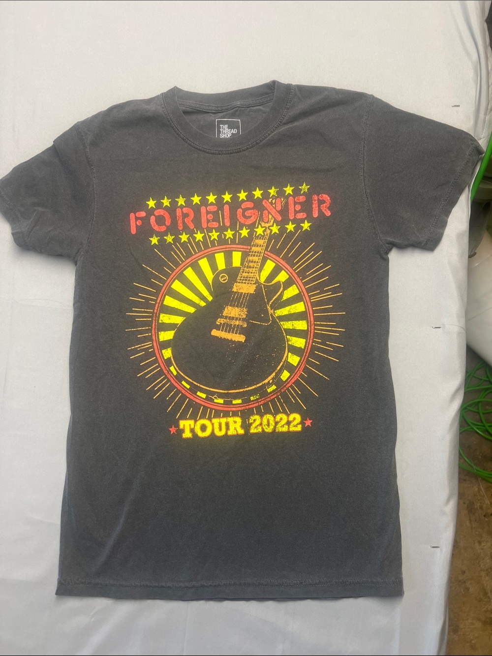Foreigner Tour 2022 Graphic Tee - Black